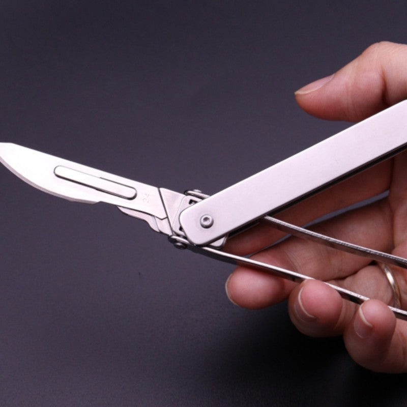 M390 High Hardness Outdoor Knife Stainless Steel Creative Folding