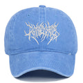 Retro Washed Baseball Cap Embroidered Hat