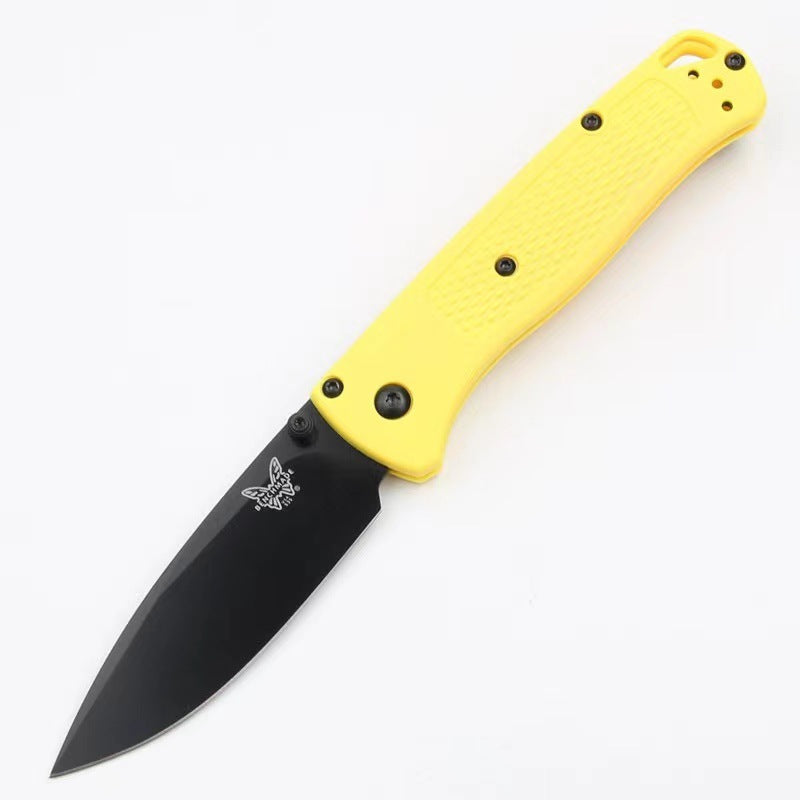 BM535 Folding Knife Plastic Handle Sanding Nylon Glass Fiber
