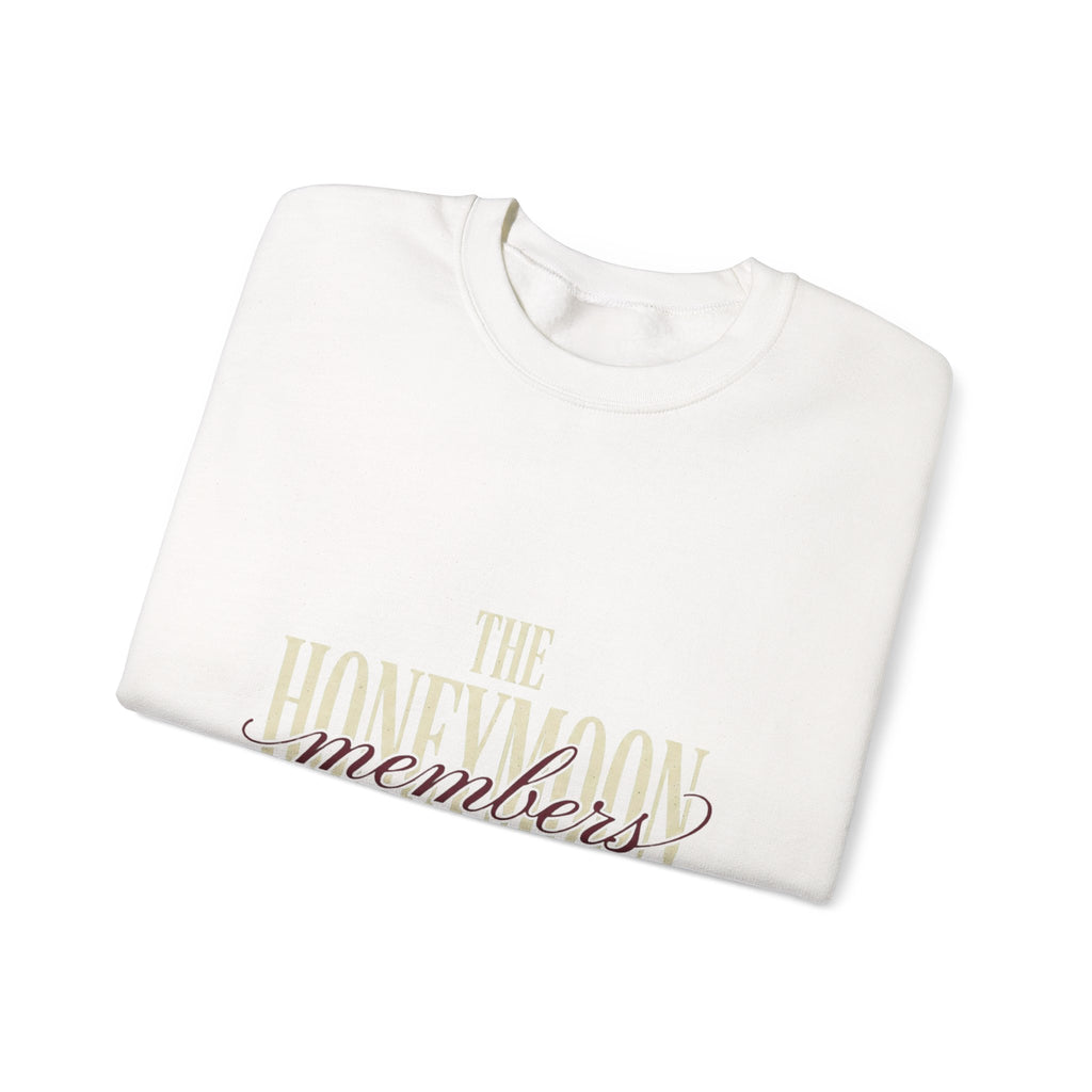 Honeymoon Members Club Sweatshirt | Bride Era, Engaged Slogan