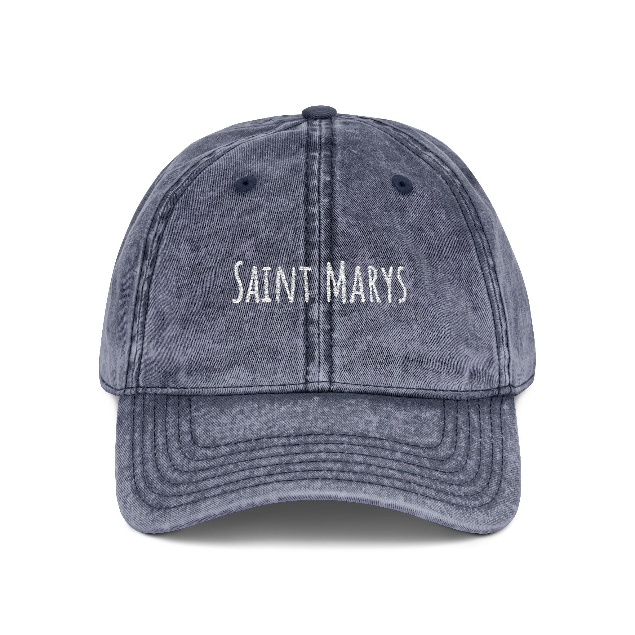 Saint Mary Vintage Embroidered Cap