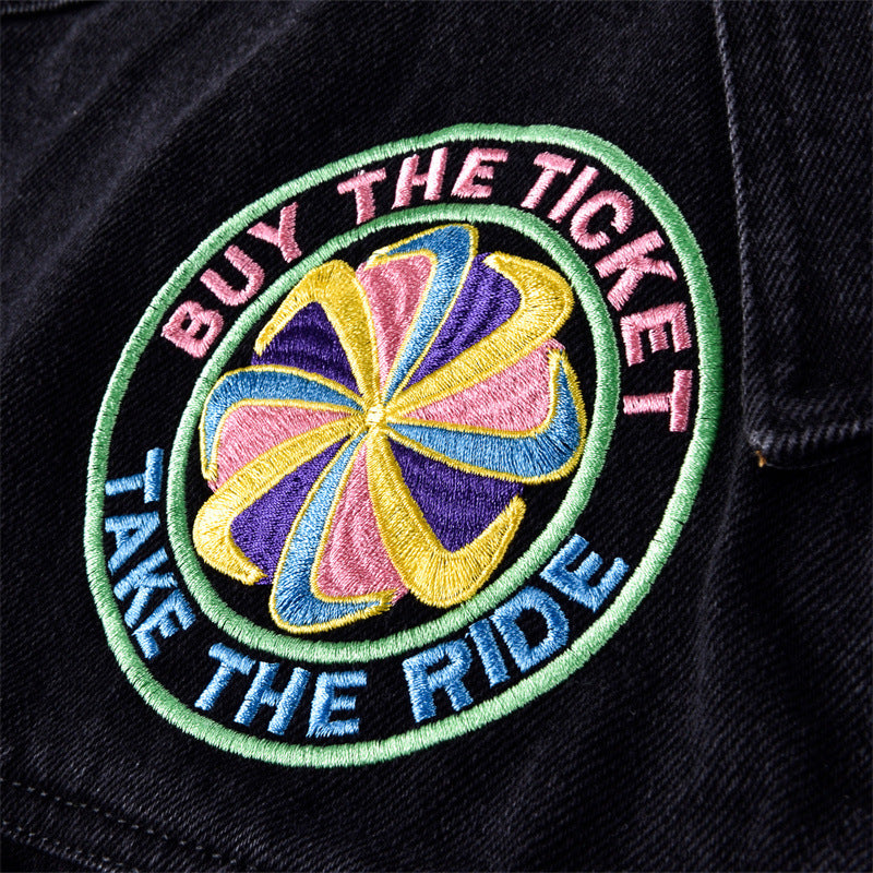 Invincible Heavy Industries Embroidered Denim Jacket