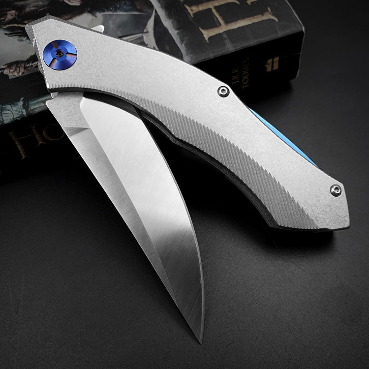 High Hardness Outdoor Folding Knife Portable Spring