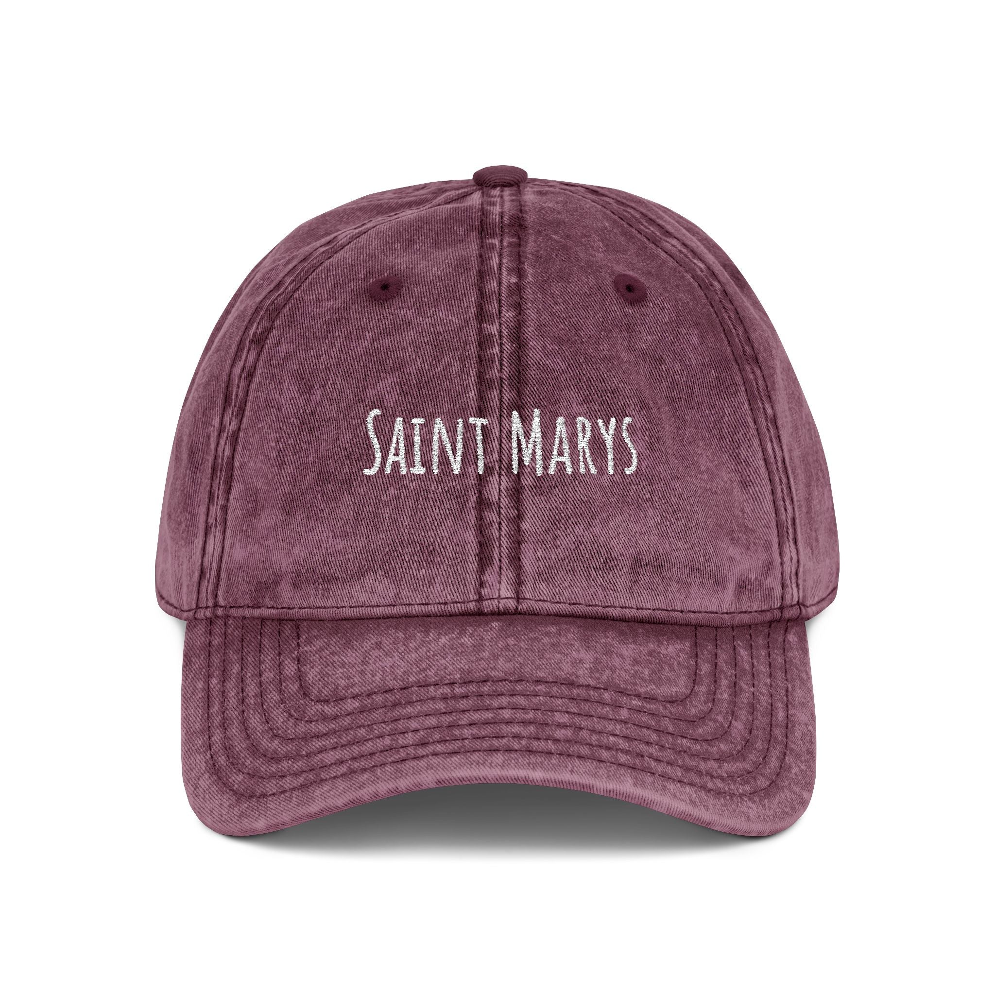 Saint Mary Vintage Embroidered Cap