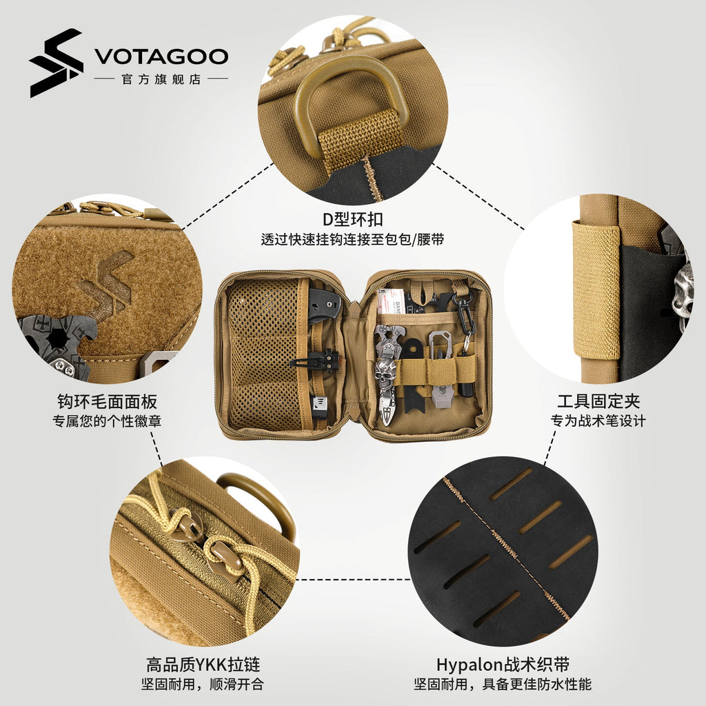VOTAGOO® EDC Pouch Tool Pocket-2