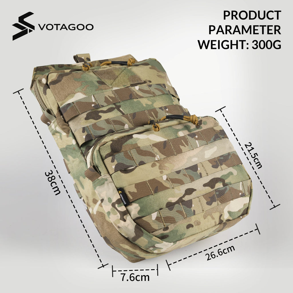 VOTAGOO® Tactical Molle Hydration Pack 3L
