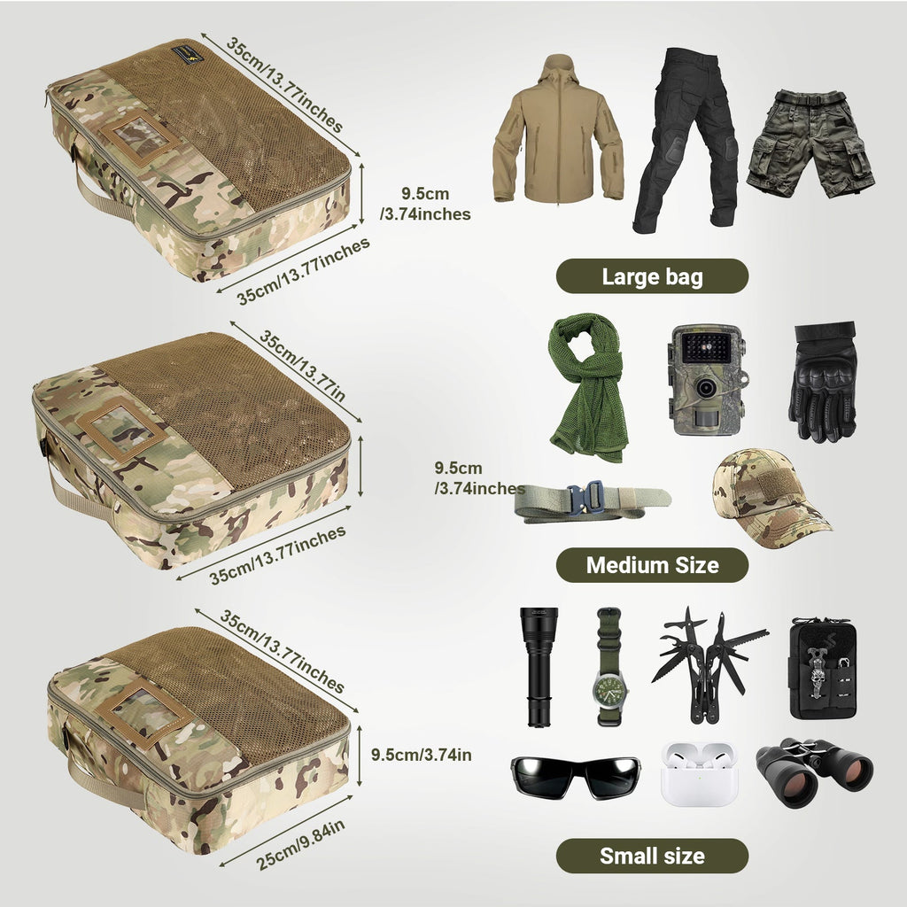 VOTAGOO® Tactical Packing Cubes 6 Packs