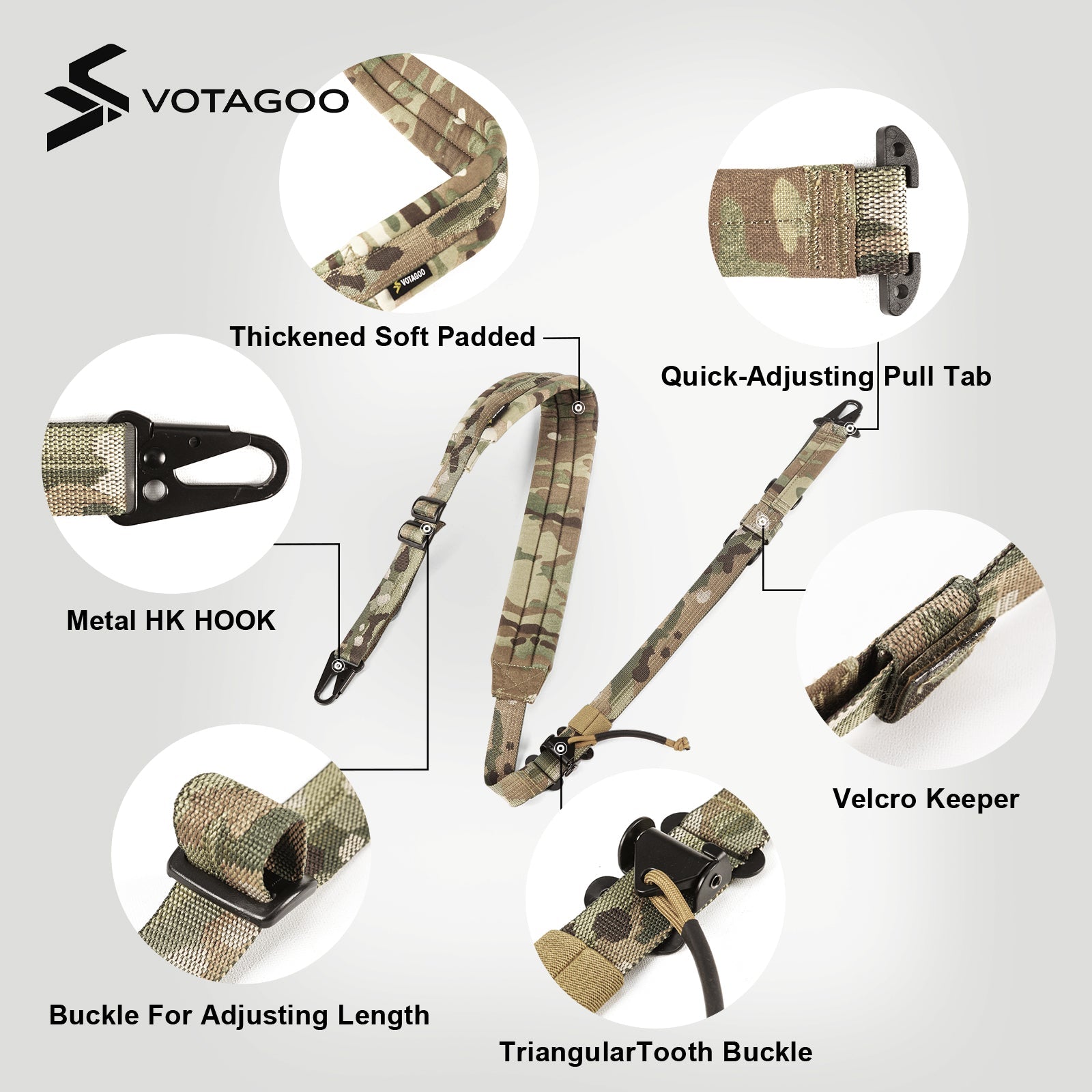 VOTAGOO® QD 2 Point Sling
