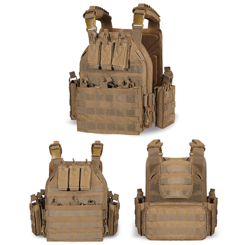 CS game equipment quick-release gun battle multi-camera vest
