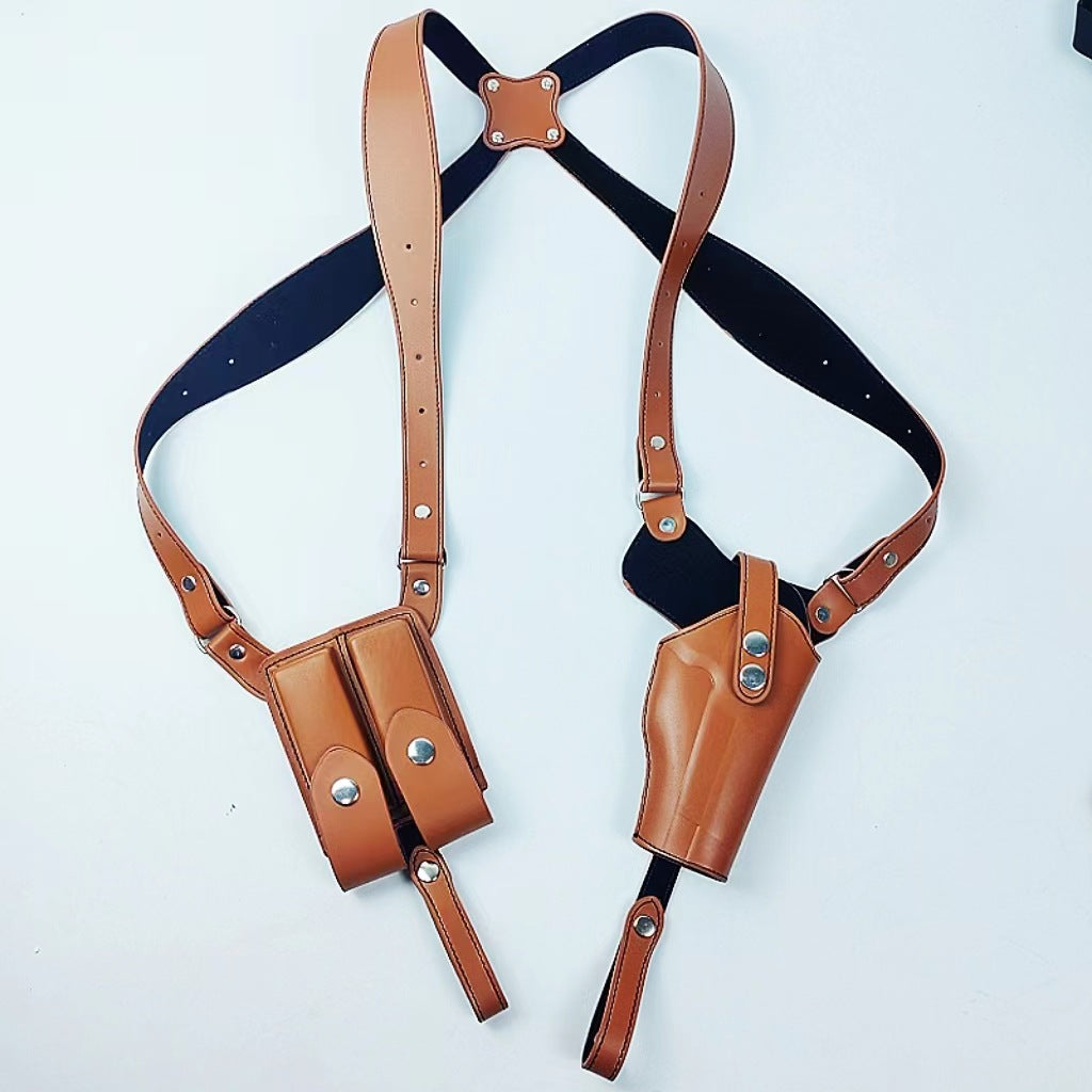 New Tactical Armpit Universal Holster Outdoor Hidden Leather Sunday Bag