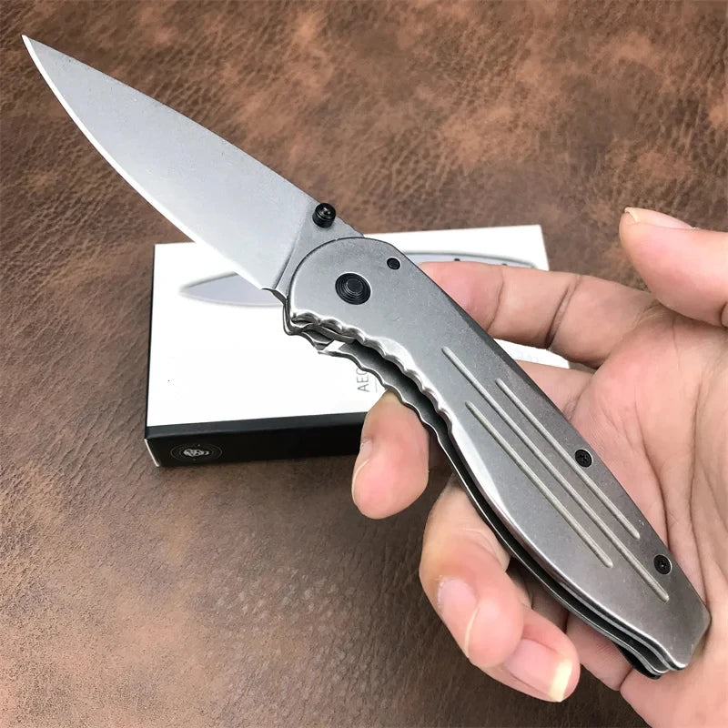 8389 Folding Knife 8cr13mov Steel Blade Outdoor Tactics Hunting Camping Hiking Survival EDC Practical Pocket Knife Men's Gift