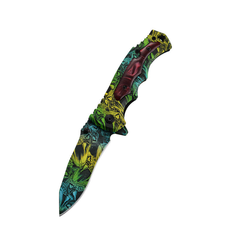 New Draped Camping Folding Knife