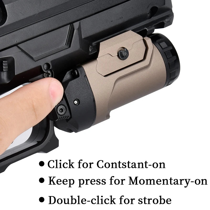 Tactical FOXTROT2R 700 Lumen Universal flashlight Multifunctional outdoor rain splash prevention FOXTROT Pistol Light