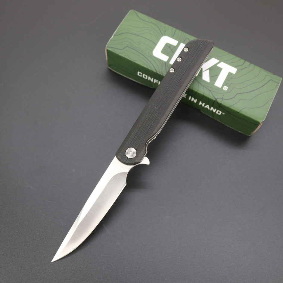 Outdoor Multi-function Folding Knife For Self-defense And Tactical Use