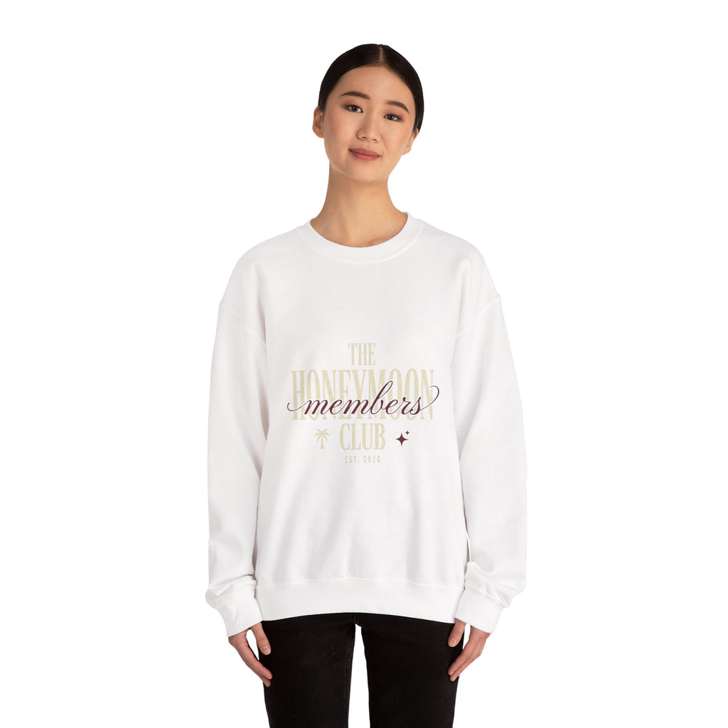 Honeymoon Members Club Sweatshirt | Bride Era, Engaged Slogan