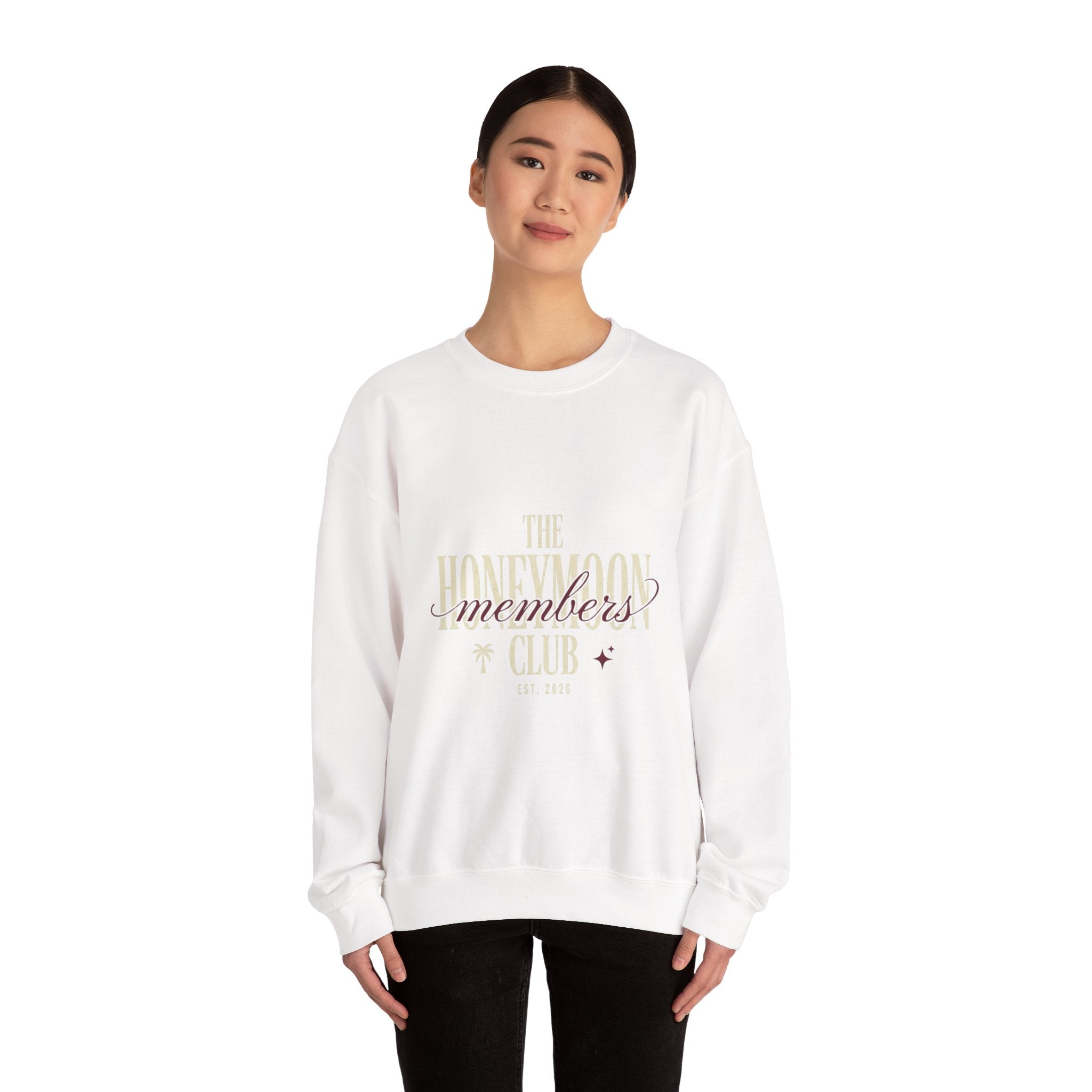 Honeymoon Members Club Sweatshirt | Bride Era, Engaged Slogan