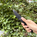 KS 7800 Blk Launch 6 Pocket Knife 3.75" Blade D2 Steel Treated Aluminum Handle Outdoor Tactical EDC Hunting Knife Men's Gift