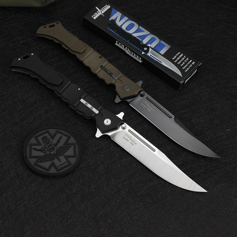 Song High Hardness 8Cr13Mov Nylon Fiber Tactical Knife Folding Knife Outdoor Knife