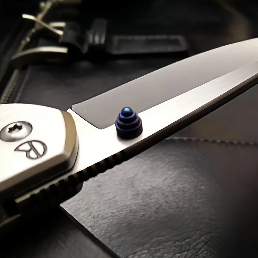 Chris Reeves Folding Knife, Outdoor Multifunctional Knife, Folding Knife Made of High Hardness Stainless Steel Knives Tool
