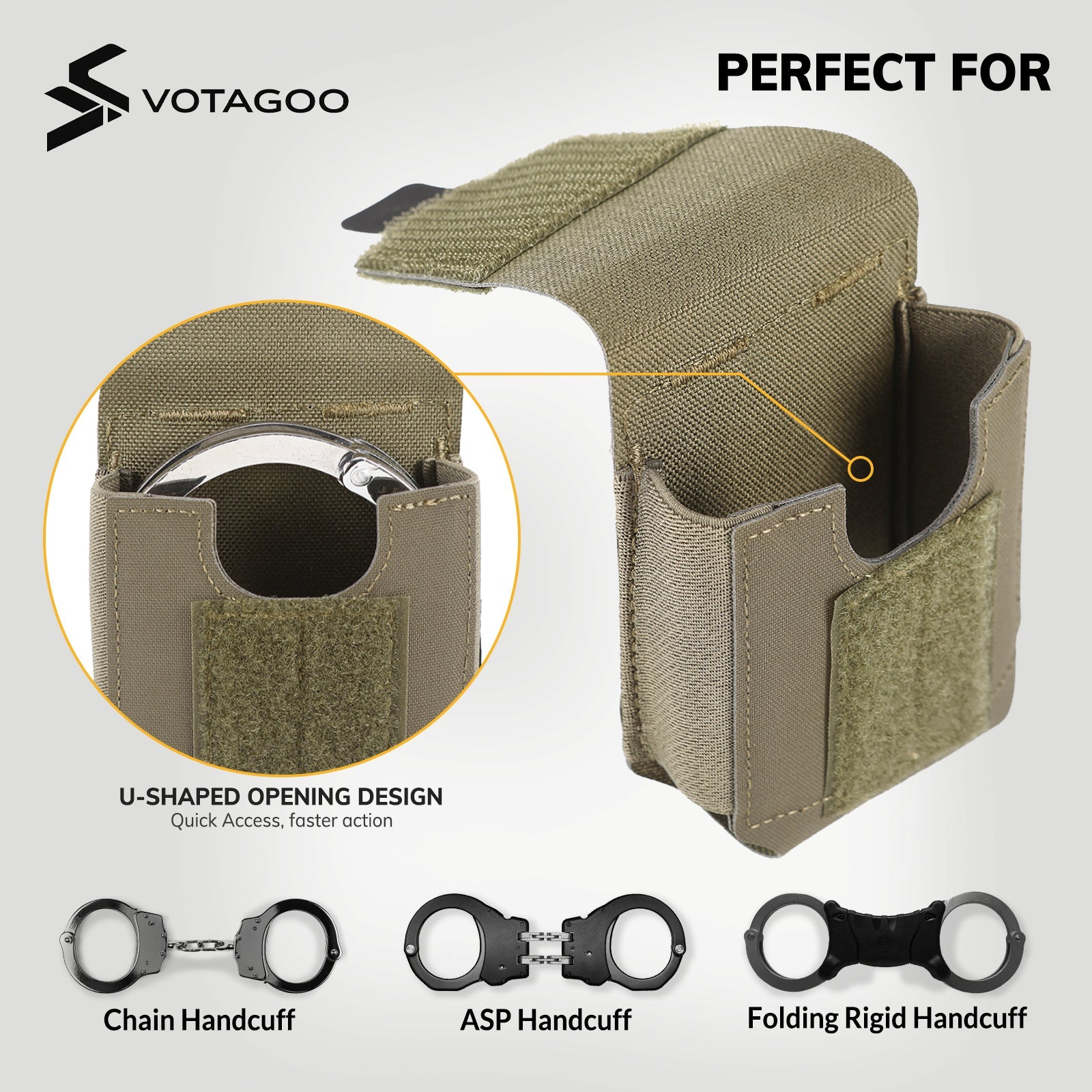 VOTAGOO® Duty Handcuff Pouch