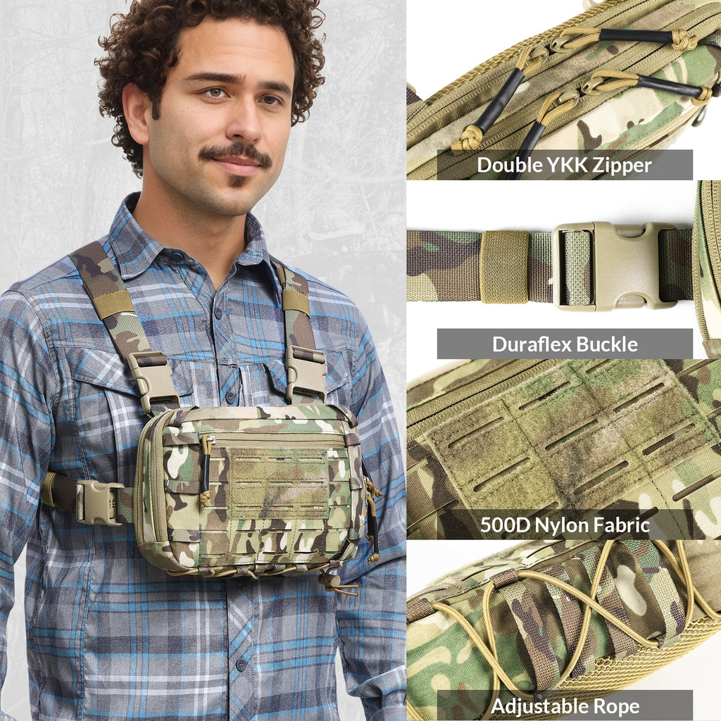VOTAGOO® Tactical EDC Chest Rig