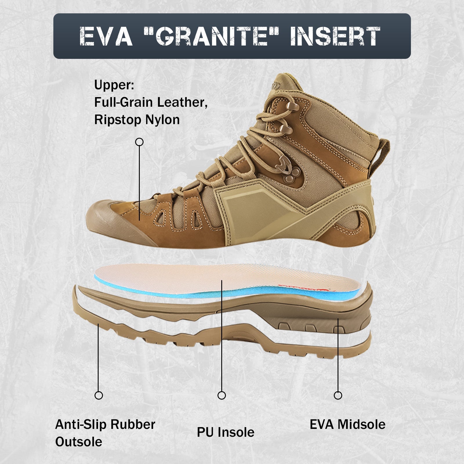 VOATGOO® Quest 4D Waterproof Shoes