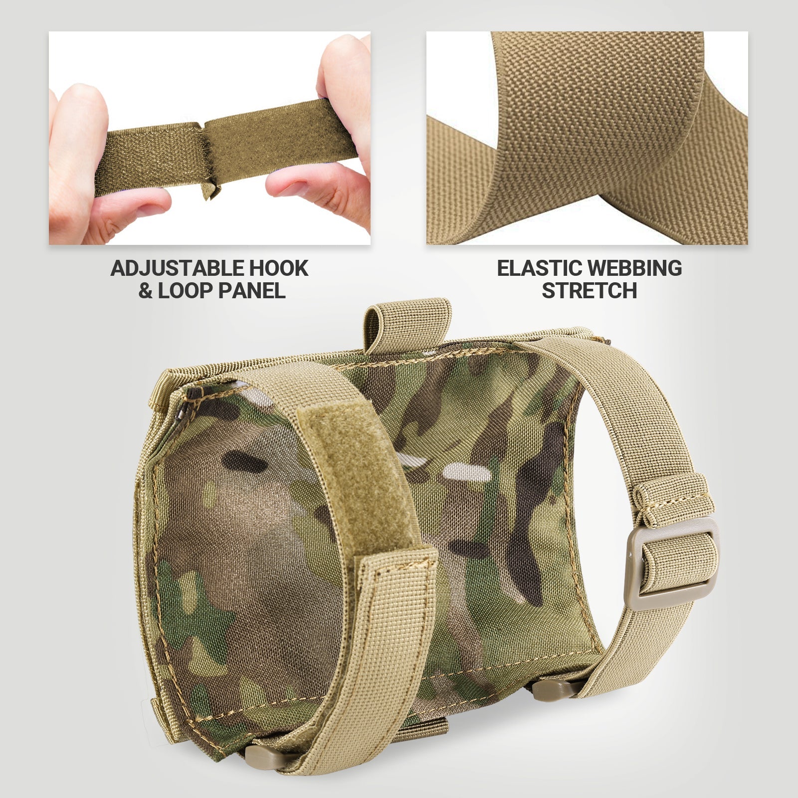 VOTAGOO® Molle Tactical Map Bag