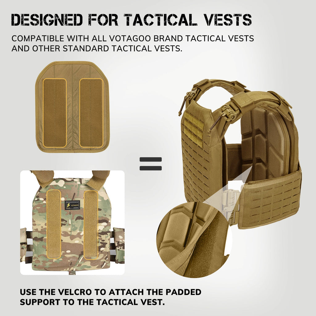 VOTAGOO® Tactical Vest Pad (2 Pcs)
