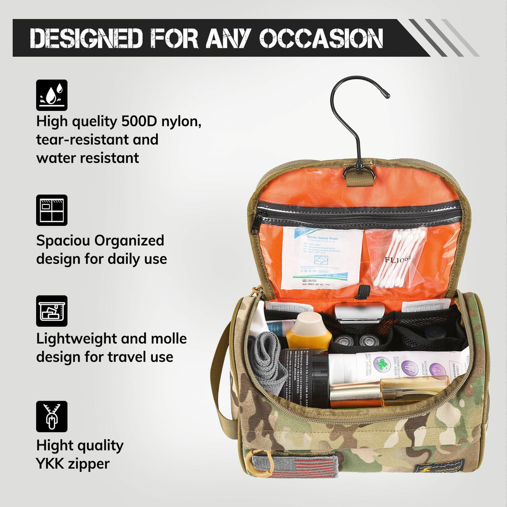 VOTAGOO® Tactical Toiletry Bag 2.0
