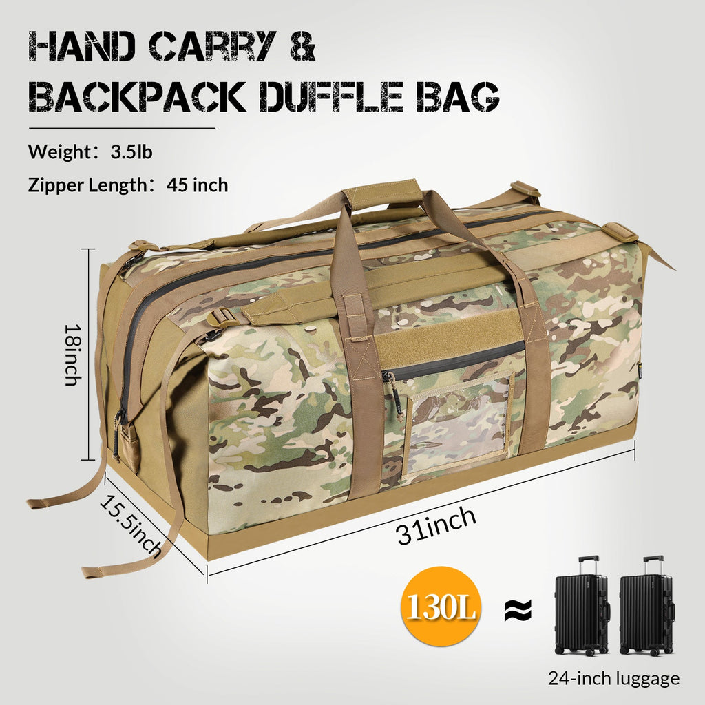 VOTAGOO® 130L Travel Duffel Bag