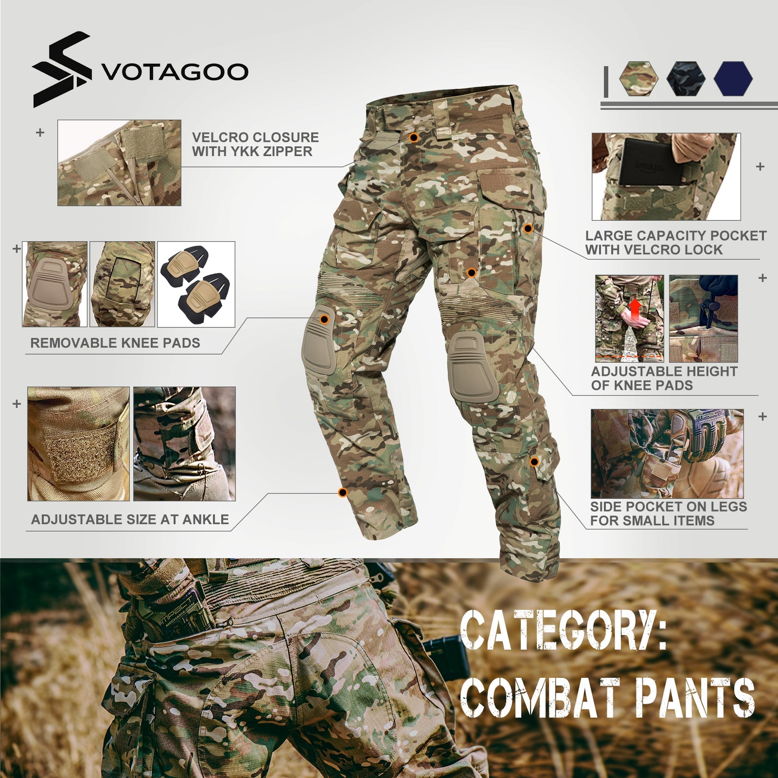 VOTAGOO® G3 Combat Pants
