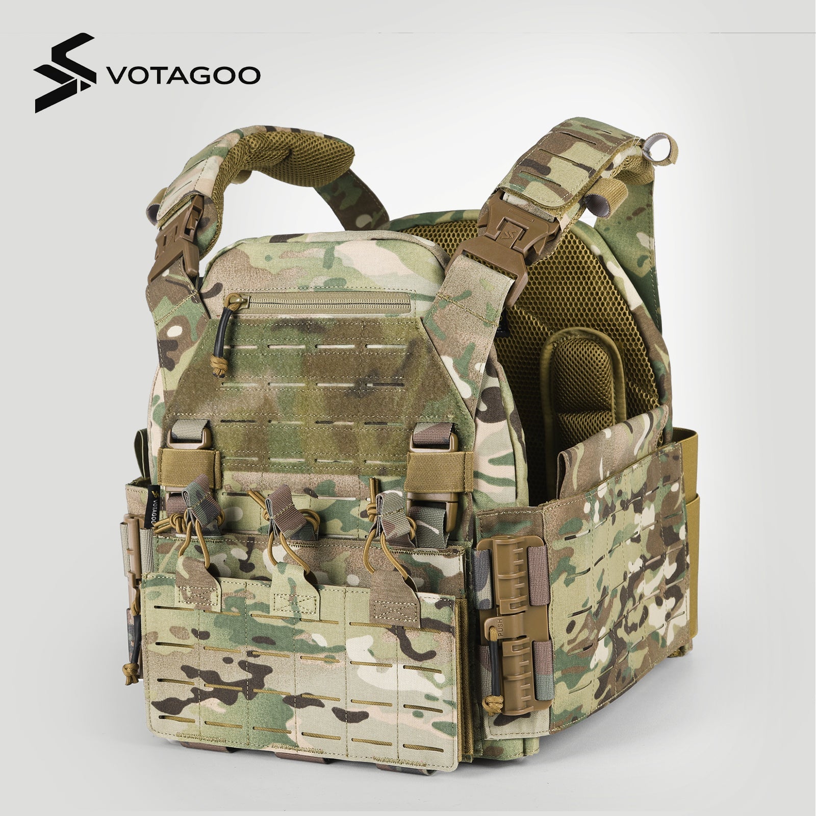 VOTAGOO® Quick Release Lightweight Tactical Vest
