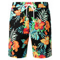 Mens 3D Digital Floral Casual Shorts