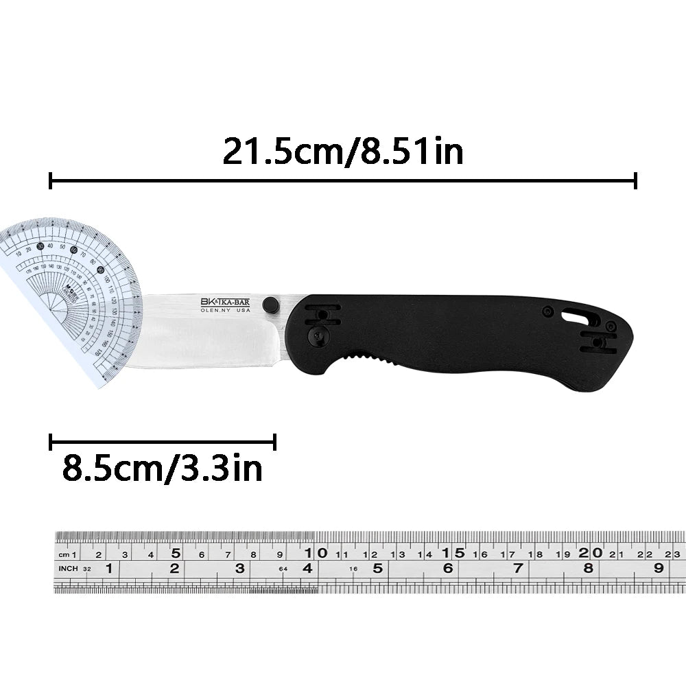 KB BK40 Becker Folding Knife AUS-8A Stainless Steel blade GFN Handle Pocket Knife Outdoor Hunting self defense tactical EDC Knif