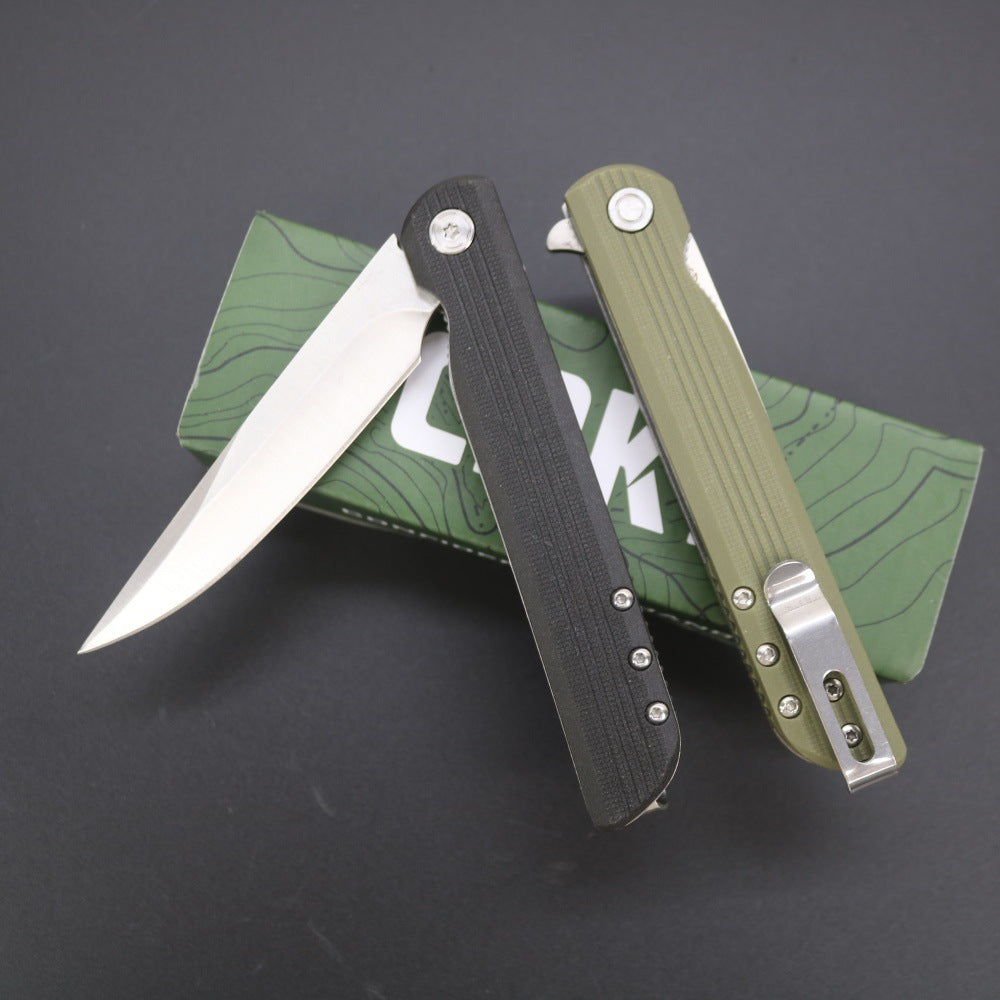 Outdoor Multi-function Folding Knife For Self-defense And Tactical Use