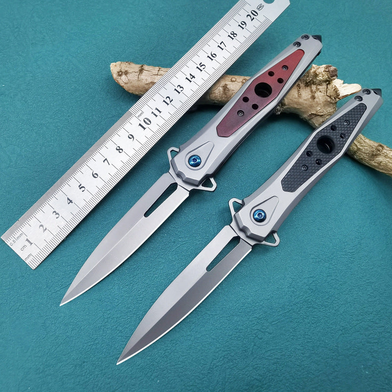 Folding Knife G10 Handle Tail Hammer Escape Tool