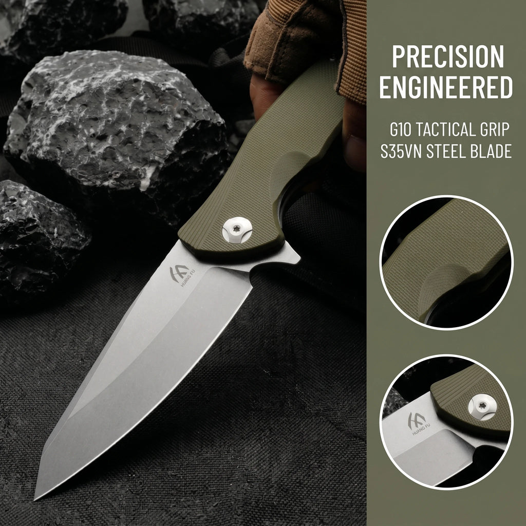 High quality folding knife, multifunctional tool, suitable for outdoor knives in various environments, men's gift