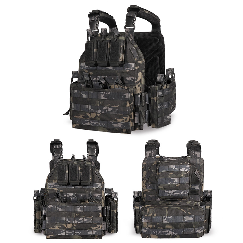 CS game equipment quick-release gun battle multi-camera vest