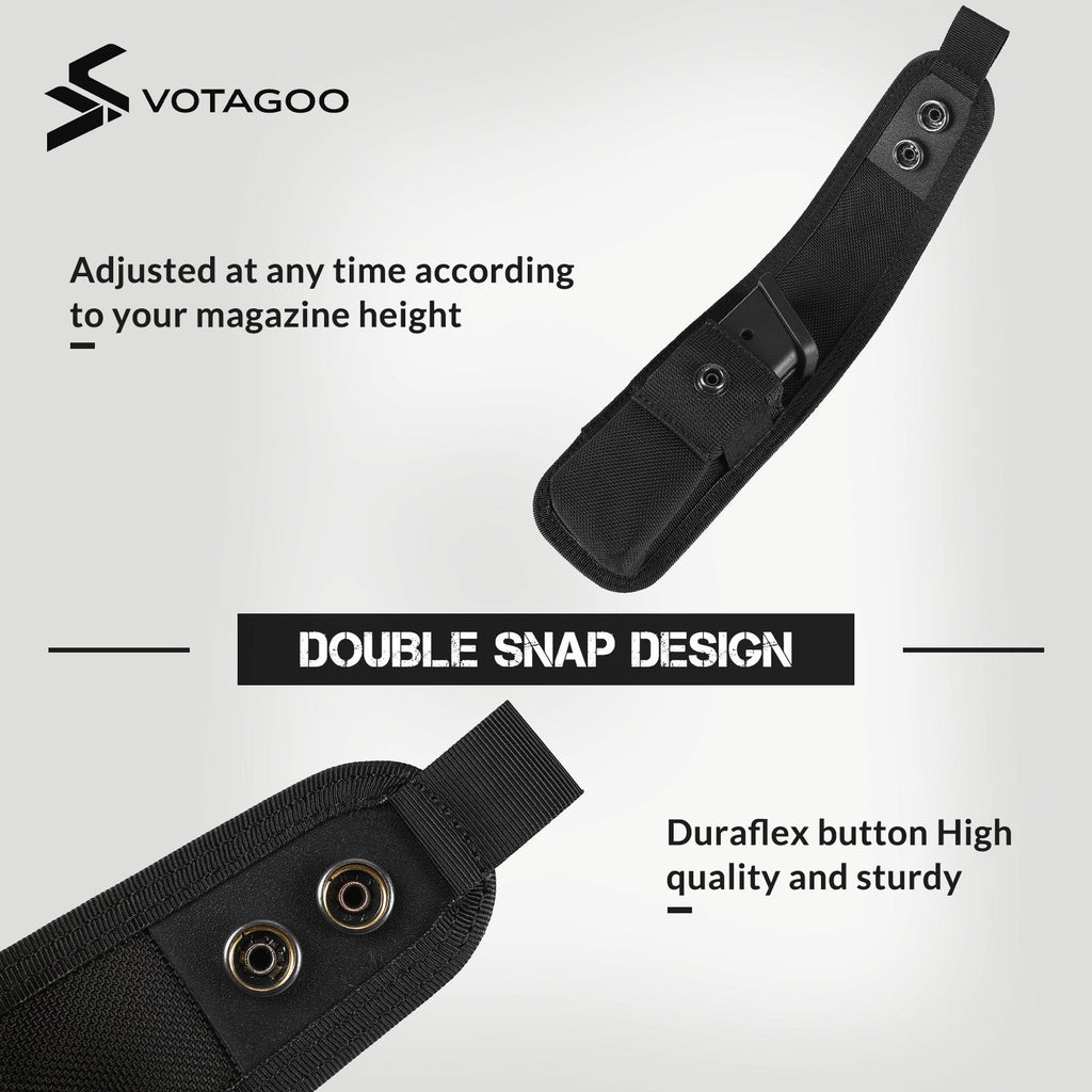 VOTAGOO® Single Double Nylon Mag Pouch-2