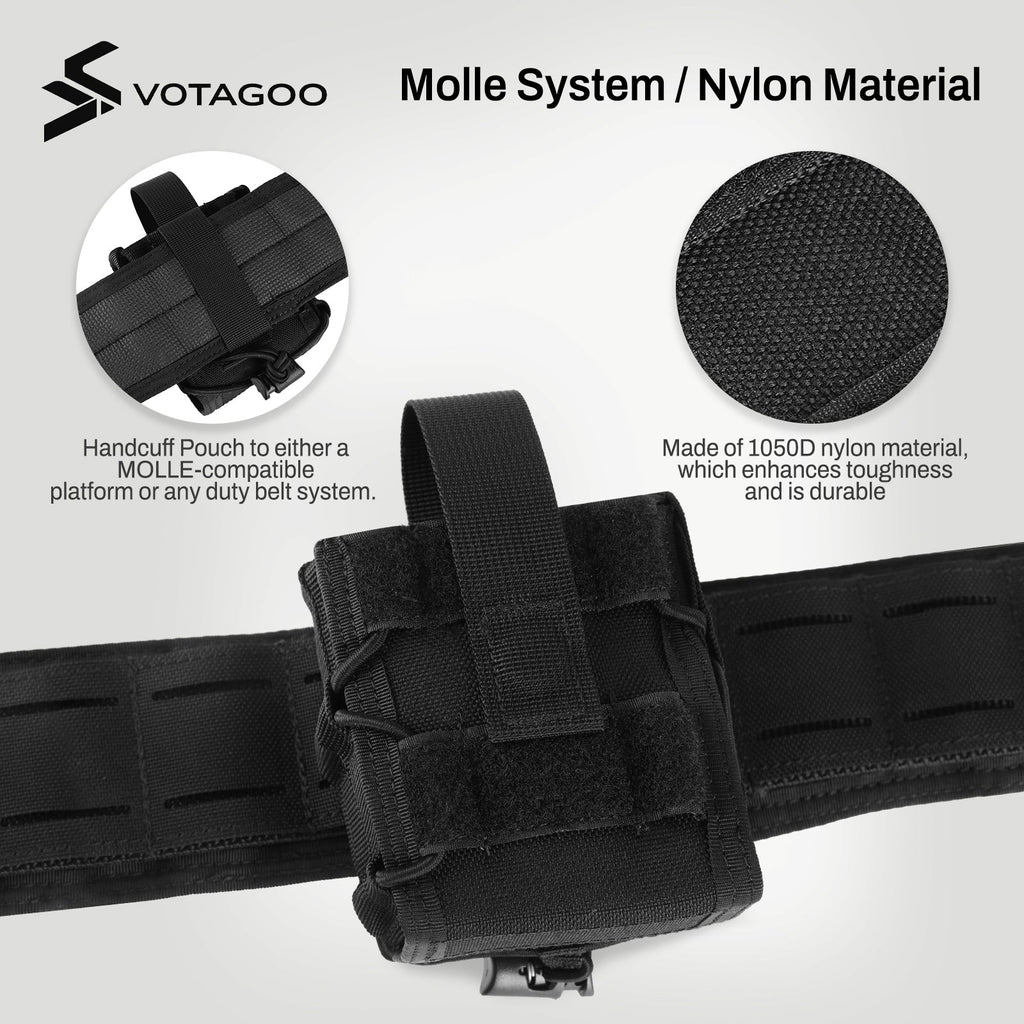 VOTAGOO® Double Handcuff Pouch