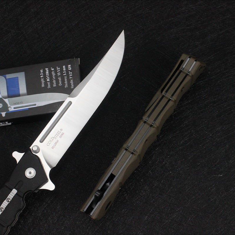 Song High Hardness 8Cr13Mov Nylon Fiber Tactical Knife Folding Knife Outdoor Knife