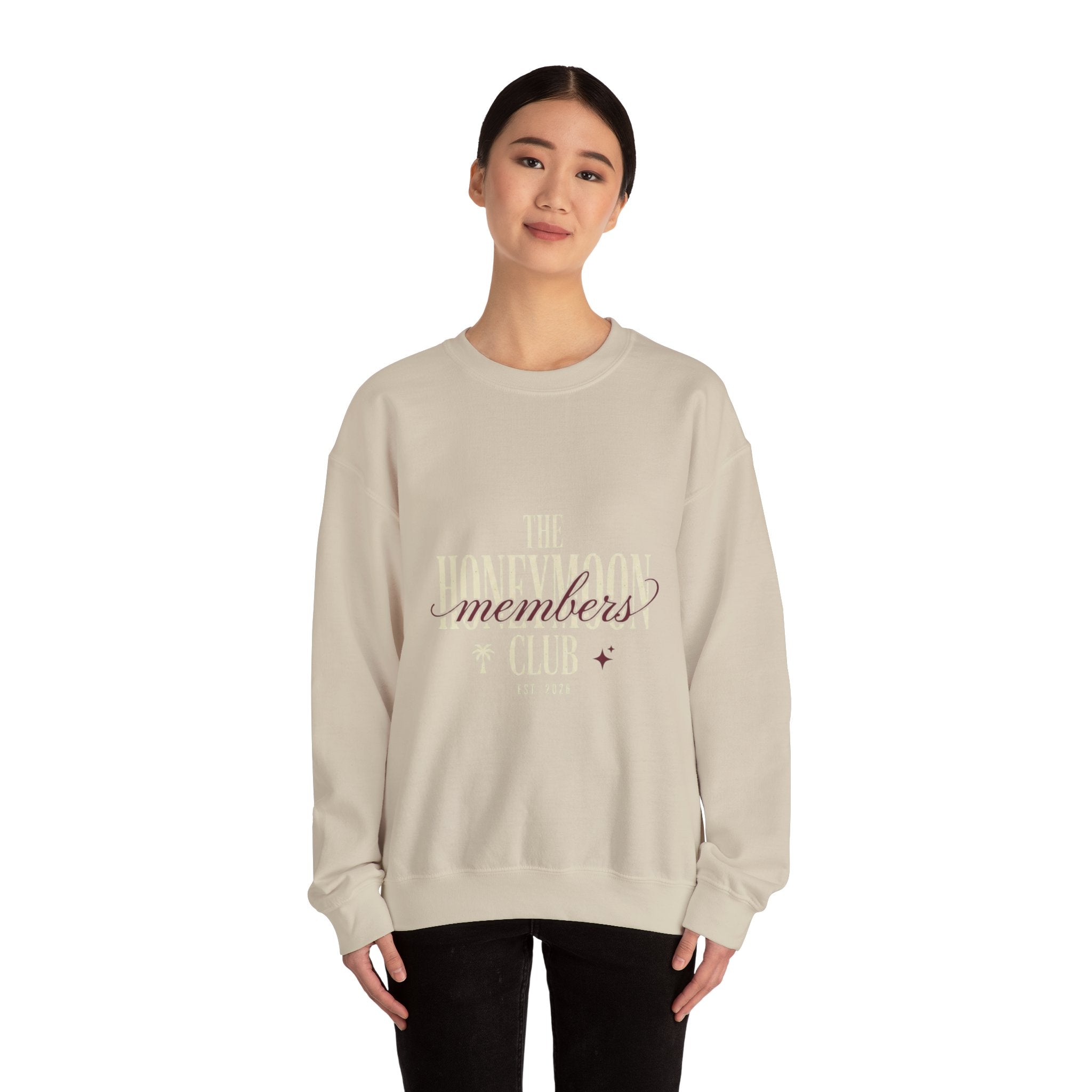 Honeymoon Members Club Sweatshirt | Bride Era, Engaged Slogan