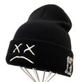 Embroidered knitted hat