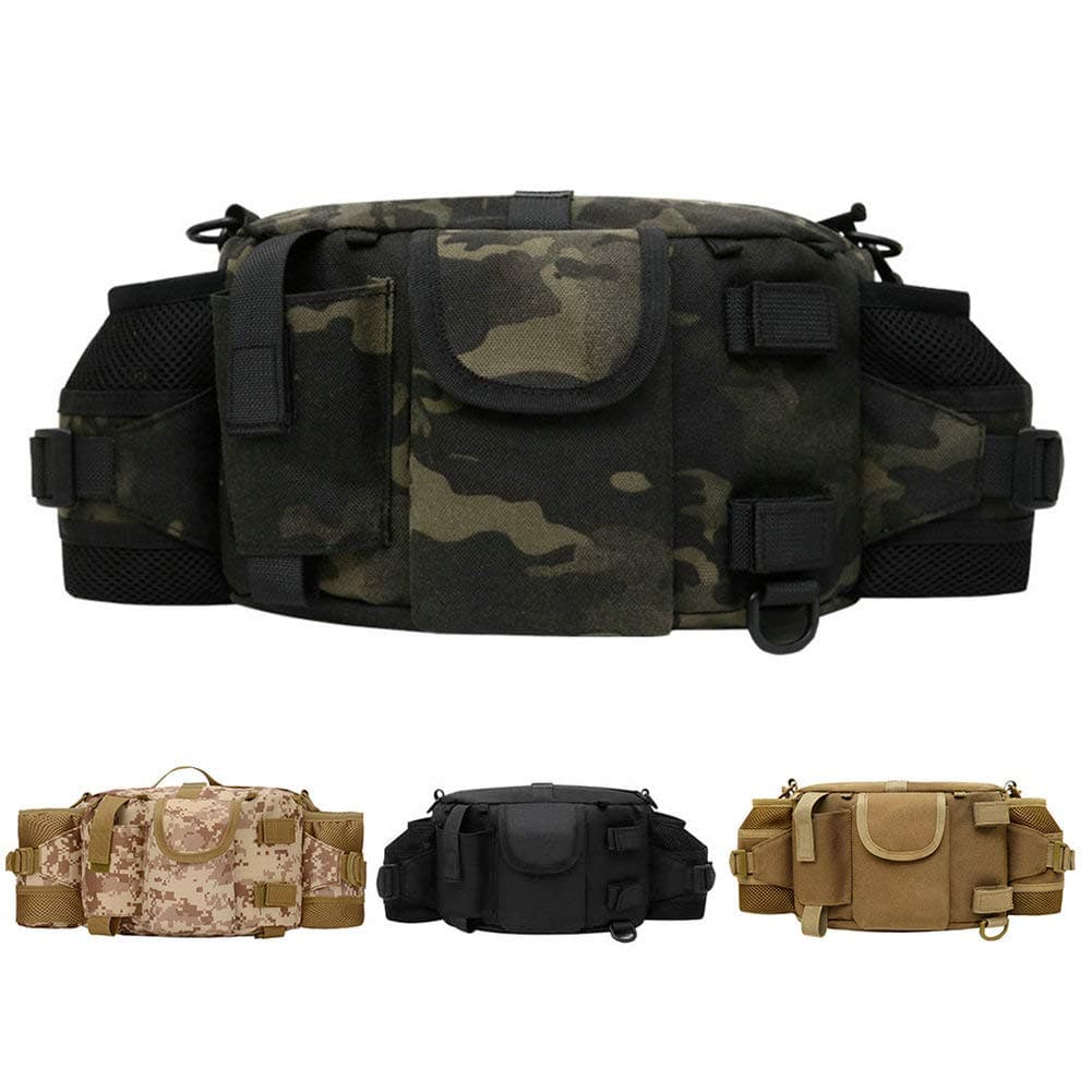 Military Tactical Waist Pack Bag Fanny Pack Sling Bags