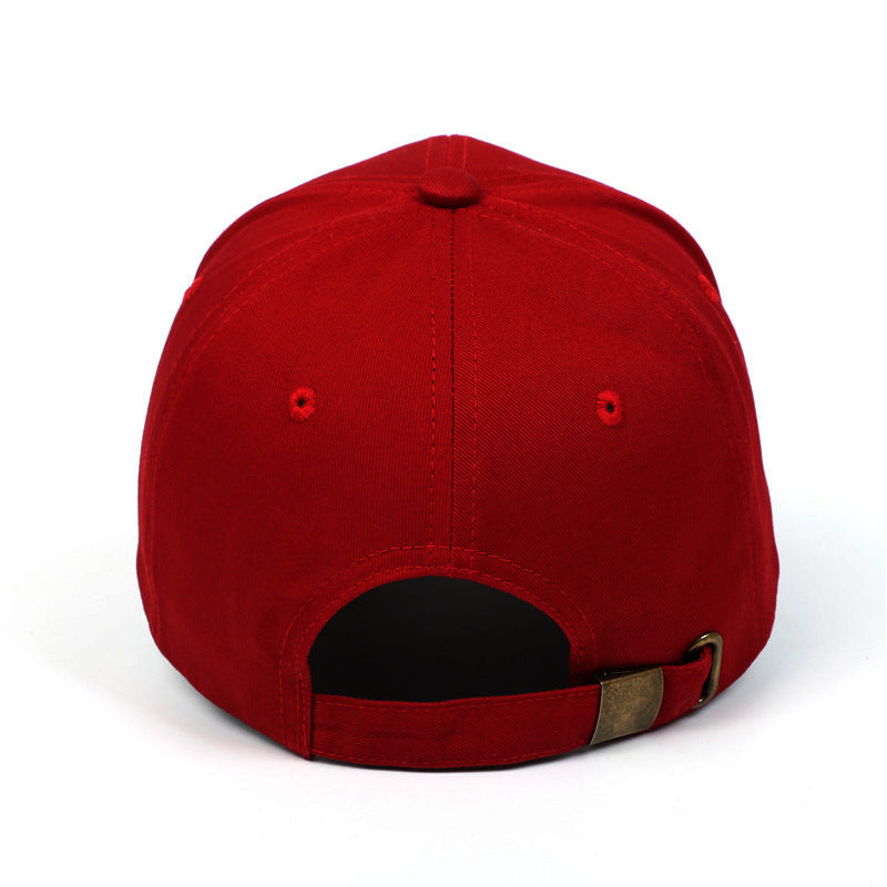 Four Seasons Embroidered Curl Baseball Cap