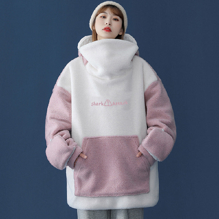 Fat Sister Coat Embroidered Pullover Top