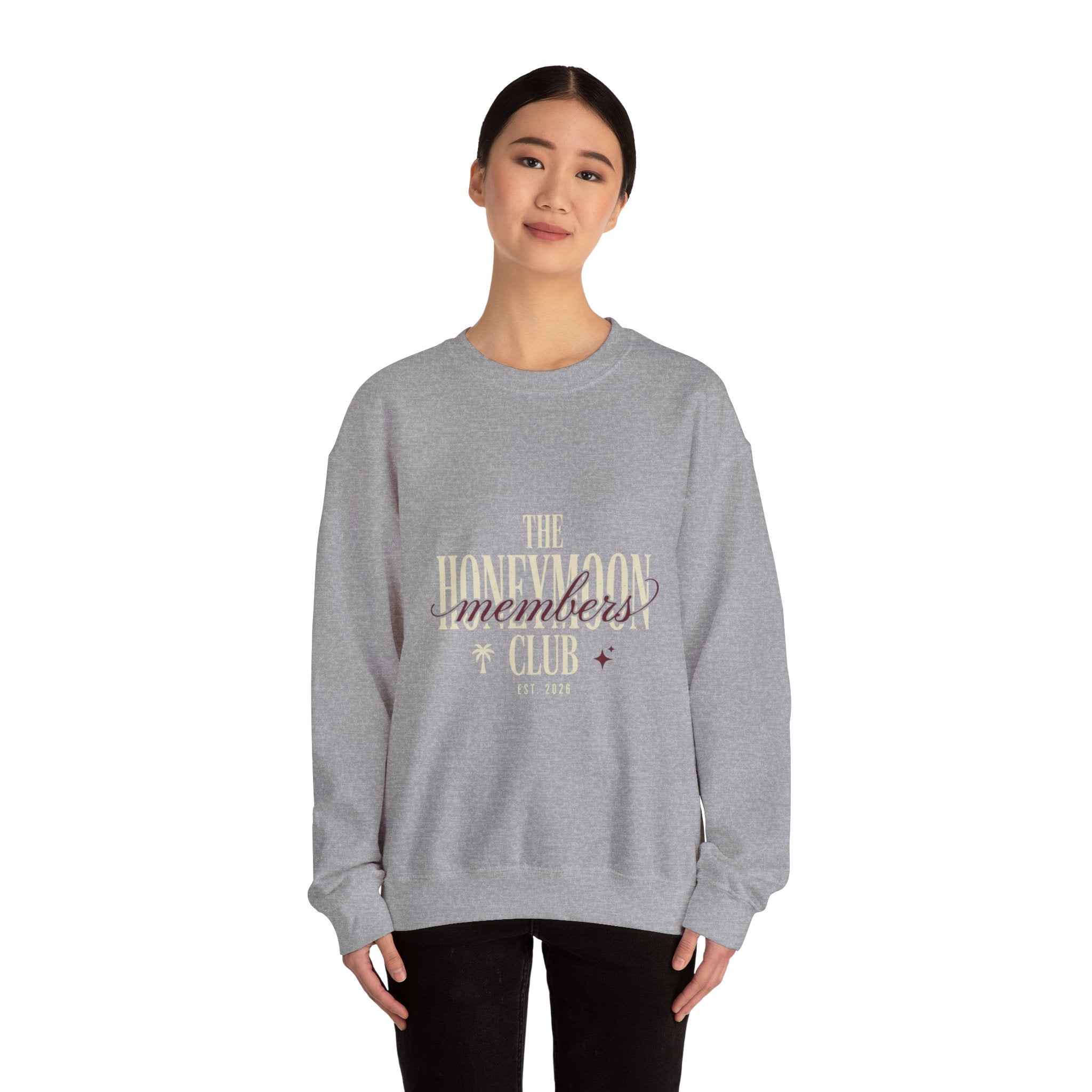 Honeymoon Members Club Sweatshirt | Bride Era, Engaged Slogan