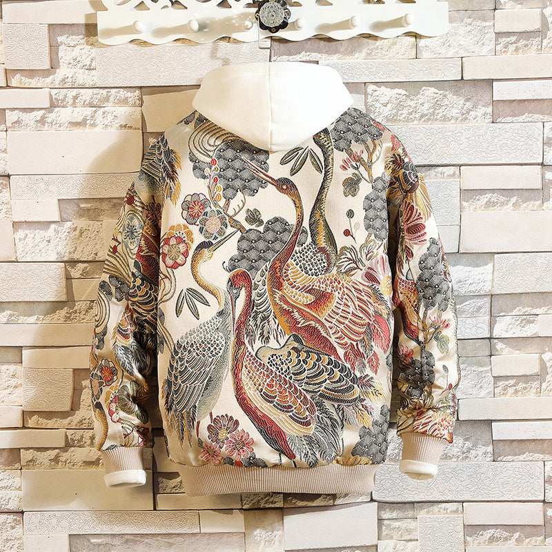 Hong Kong style embroidered coat