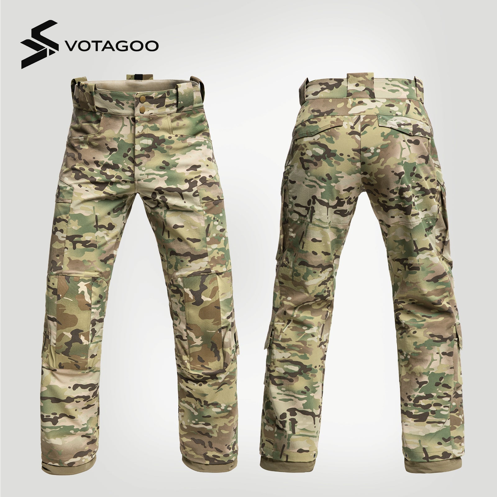 VOTAGOO® Tactical Multi-Purpose Pants with 4-Way Stretch Infrared Protection