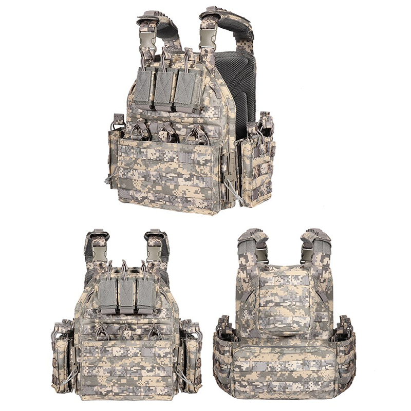 CS game equipment quick-release gun battle multi-camera vest